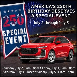 4th of July Special Event Banner